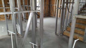 House Model in the Stage of Helicopter-Screeded 100mm Floors thumbnail