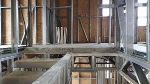 House Model in the Stage of Helicopter-Screeded 100mm Floors thumbnail