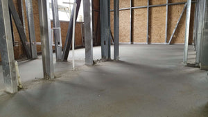 House Model in the Stage of Helicopter-Screeded 100mm Floors thumbnail