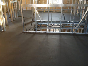 House Model in the Stage of Helicopter-Screeded 100mm Floors thumbnail