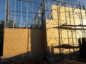 House Model in the Stage of Exterior OSB Cladding 15mm thumbnail