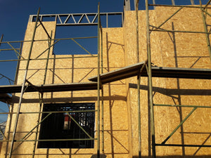 House Model in the Stage of Exterior OSB Cladding 15mm thumbnail