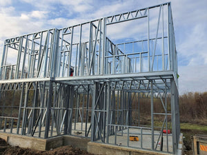 155 sqm House Model with Metal Structure Two-Story Installation thumbnail