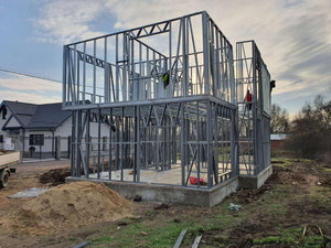 155 sqm House Model with Metal Structure Two-Story Installation thumbnail