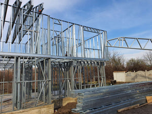 155 sqm House Model with Metal Structure Two-Story Installation thumbnail