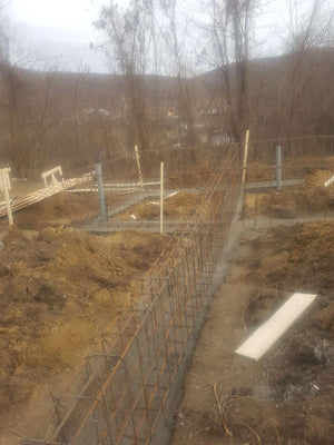 Reinforcement and Formwork Installation for Agrotourism Guesthouse Foundation Beams thumbnail