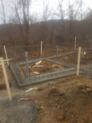 Reinforcement and Formwork Installation for Agrotourism Guesthouse Foundation Beams thumbnail