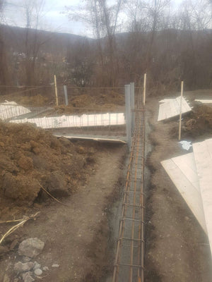 Reinforcement and Formwork Installation for Agrotourism Guesthouse Foundation Beams thumbnail