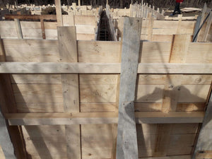Reinforcement and Formwork Installation for Agrotourism Guesthouse Foundation Beams thumbnail