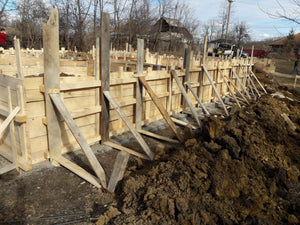 Reinforcement and Formwork Installation for Agrotourism Guesthouse Foundation Beams thumbnail