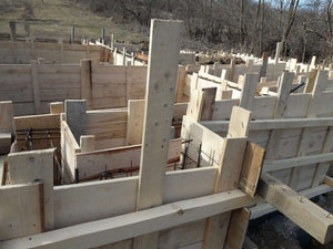 Reinforcement and Formwork Installation for Agrotourism Guesthouse Foundation Beams thumbnail