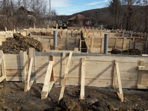 Reinforcement and Formwork Installation for Agrotourism Guesthouse Foundation Beams thumbnail