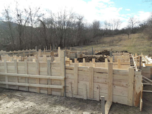 Reinforcement and Formwork Installation for Agrotourism Guesthouse Foundation Beams thumbnail