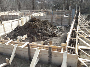 Reinforcement and Formwork Installation for Agrotourism Guesthouse Foundation Beams thumbnail