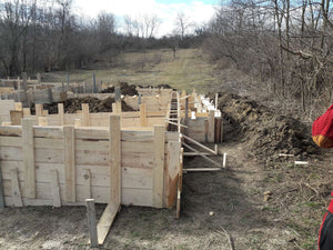 Reinforcement and Formwork Installation for Agrotourism Guesthouse Foundation Beams thumbnail