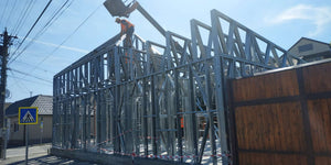 191 sqm Metal Structure House Installation in Sibiu thumbnail