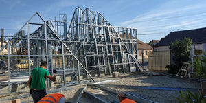 191 sqm Metal Structure House Installation in Sibiu thumbnail