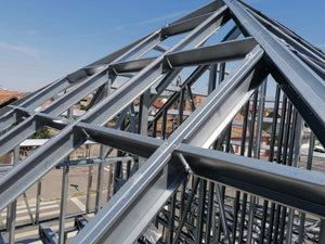 191 sqm Metal Structure House Installation in Sibiu thumbnail