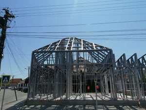 191 sqm Metal Structure House Installation in Sibiu thumbnail