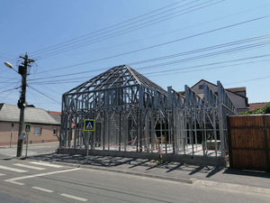 191 sqm Metal Structure House Installation in Sibiu thumbnail