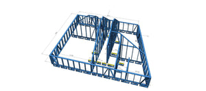 191 sqm Metal Structure House Installation in Sibiu thumbnail