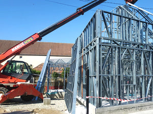 191 sqm Metal Structure House Installation in Sibiu thumbnail
