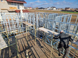 Two-Story 134 sqm Metal Structure House Installation in the Province thumbnail