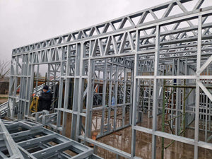 Two-Story 134 sqm Metal Structure House Installation in the Province thumbnail