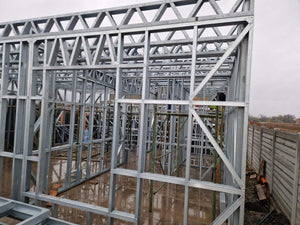 Two-Story 134 sqm Metal Structure House Installation in the Province thumbnail