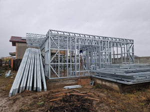 Two-Story 134 sqm Metal Structure House Installation in the Province thumbnail