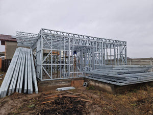 Two-Story 134 sqm Metal Structure House Installation in the Province thumbnail