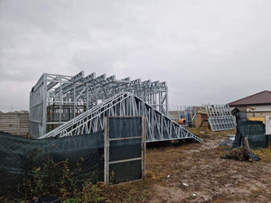 Two-Story 134 sqm Metal Structure House Installation in the Province thumbnail