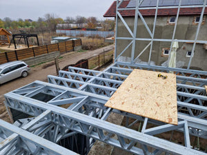 Two-Story 134 sqm Metal Structure House Installation in the Province thumbnail