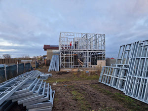 Two-Story 134 sqm Metal Structure House Installation in the Province thumbnail