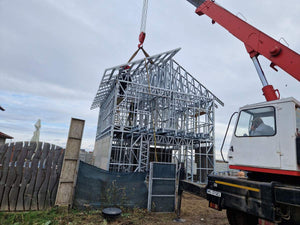 Two-Story 134 sqm Metal Structure House Installation in the Province thumbnail