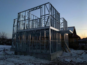 Two-Story 162 sqm House Installation with Metal Structure in Snagov thumbnail