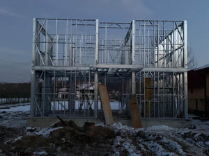 Two-Story 162 sqm House Installation with Metal Structure in Snagov thumbnail