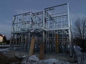 Two-Story 162 sqm House Installation with Metal Structure in Snagov thumbnail