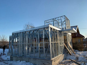 Two-Story 162 sqm House Installation with Metal Structure in Snagov thumbnail