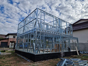 Light Metal Structure Installation for a Two-Story House Project thumbnail