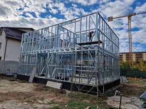 Light Metal Structure Installation for a Two-Story House Project thumbnail