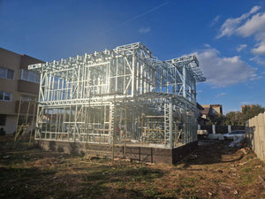 Light Metal Structure Installation for a Two-Story House Project thumbnail