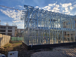 Light Metal Structure Installation for a Two-Story House Project thumbnail