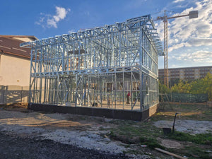 Light Metal Structure Installation for a Two-Story House Project thumbnail