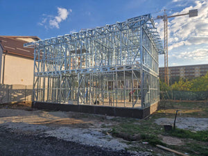 Light Metal Structure Installation for a Two-Story House Project thumbnail