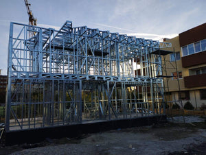 Light Metal Structure Installation for a Two-Story House Project thumbnail