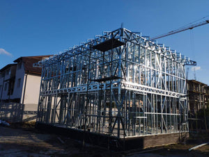 Light Metal Structure Installation for a Two-Story House Project thumbnail
