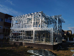 Light Metal Structure Installation for a Two-Story House Project thumbnail