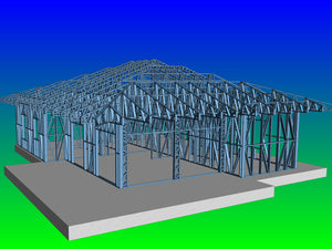 Metal Roof Truss Installation for a 320 sqm House Project in Snagov thumbnail
