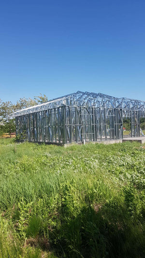 Metal Roof Truss Installation for a 320 sqm House Project in Snagov thumbnail